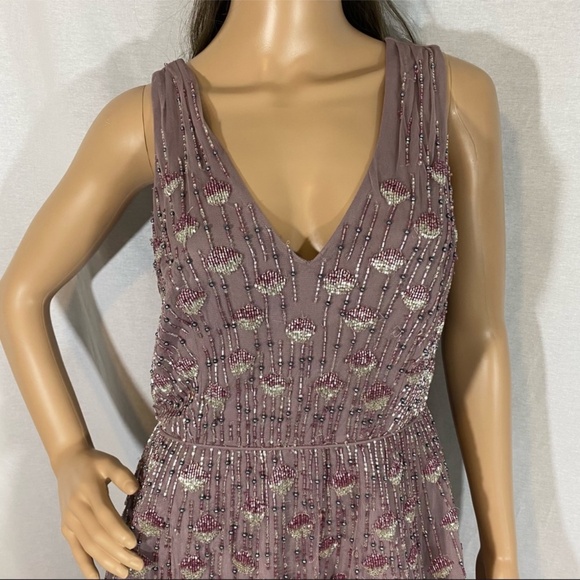 Aidan Mattox Embellished Fit & Flare Midi Dress - Picture 8 of 16